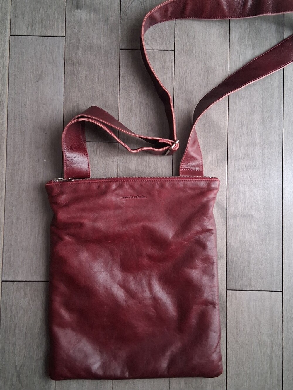 Rudsak Leather Crossbody Bag In Oxblood Burgundy VGUC
